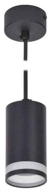 Светильник 4007 подвесной под лампу GU10 черн