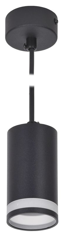 Светильник 4007 подвесной под лампу GU10 черн