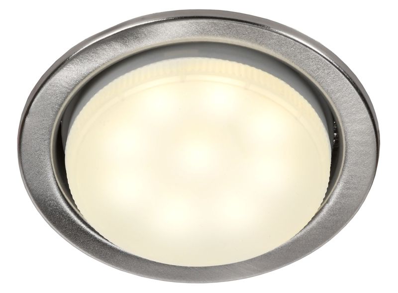 Светильник точечный GX53 встраив. матов. хром — изображение 3