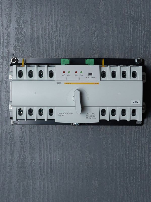 Устройство автоматического ввода резерва АВР 63А KARAT АВР-2 LITE модульное — изображение 12