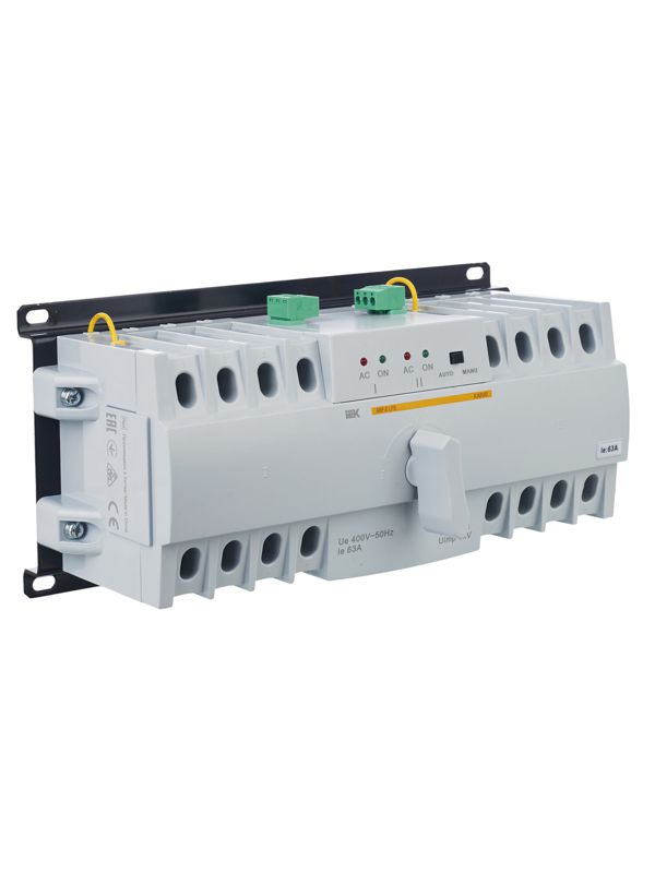 Устройство автоматического ввода резерва АВР 63А KARAT АВР-2 LITE модульное — изображение 2