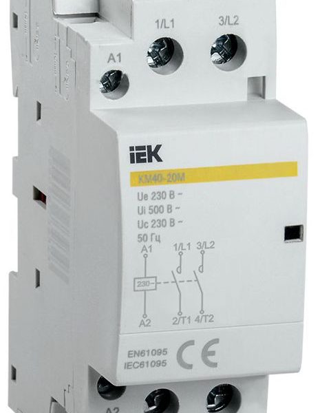 Контактор модульный КМ40-20М AC