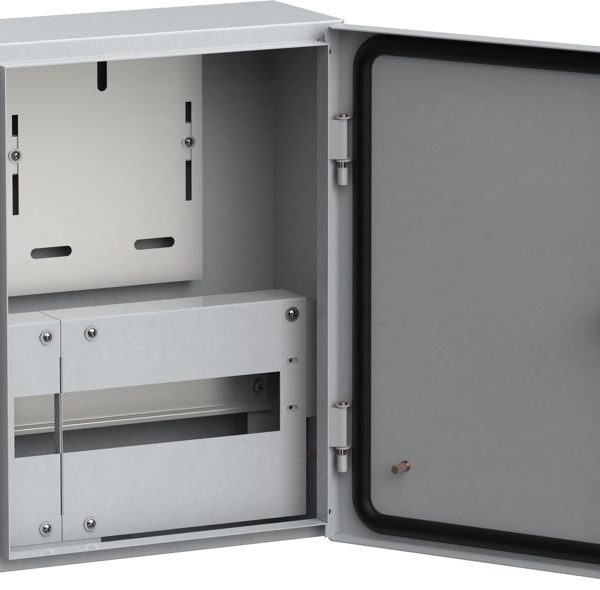 Корпус ЩУРн-1/12 TITAN 395х310х165мм IP54 без окна метал
