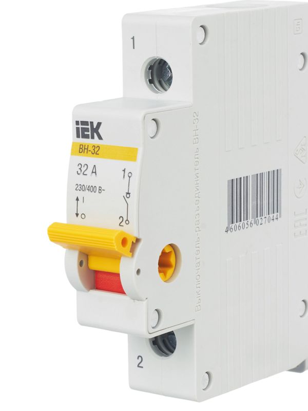 Выключатель нагрузки 1п 32А ВН-32 — изображение 8