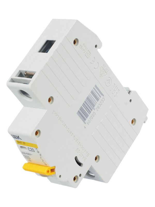 Выключатель автоматический модульный 1п C 20А 4.5кА ВА47-29 — изображение 6