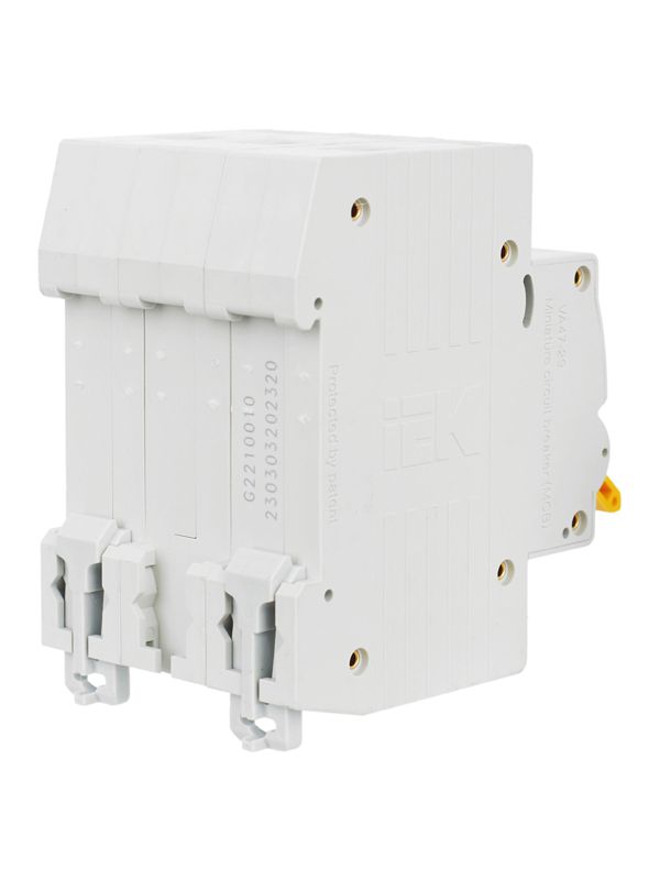 Выключатель автоматический модульный 3п C 20А 4.5кА ВА47-29 — изображение 3