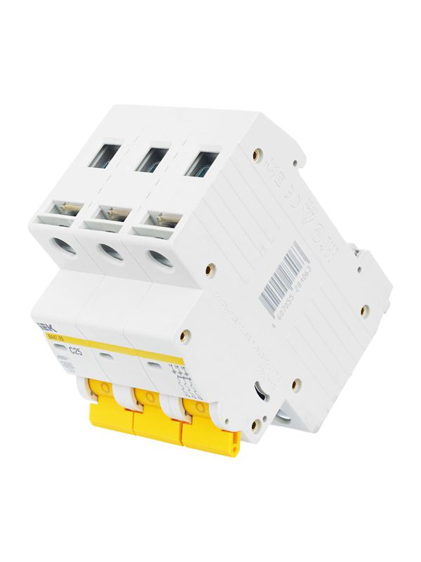 Выключатель автоматический модульный 3п C 25А 4.5кА ВА47-29 — изображение 6