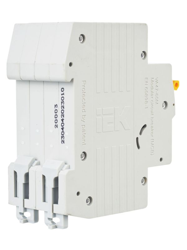 Выключатель автоматический модульный 2п C 10А 6кА ВА47-60M — изображение 3