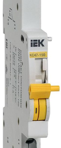 Контакт состояния КС47-150 на DIN-рейку для ВА47-150