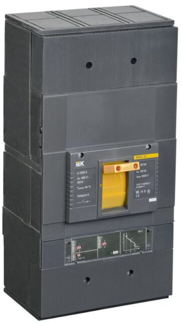 Выключатель автоматический 3п 1000А 50кА ВА 88-43 электр. расцеп. MP 211