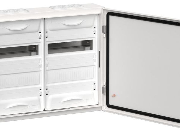 Корпус ЩРн-48 TITAN 5 460х570х140 IP54 одна дверь метал. бел