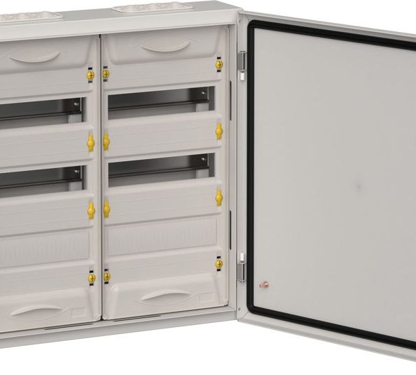 Корпус ЩРн-72 TITAN 5 585х570х140 IP54 метал. сер