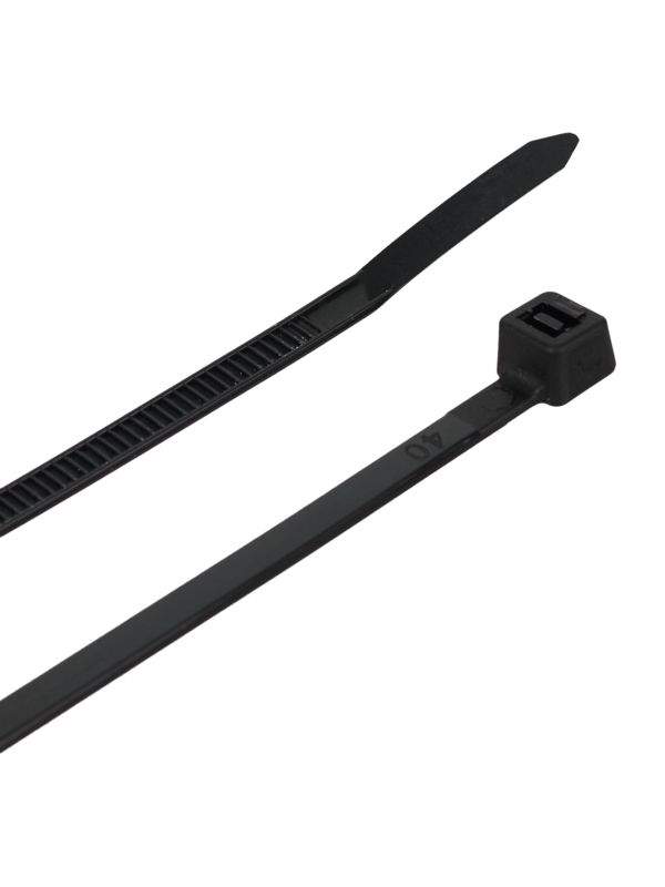 Хомут кабельный 4.8х300 нейл. черн — изображение 3