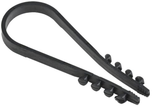 Дюбель-хомут 19-25мм нейлон черн