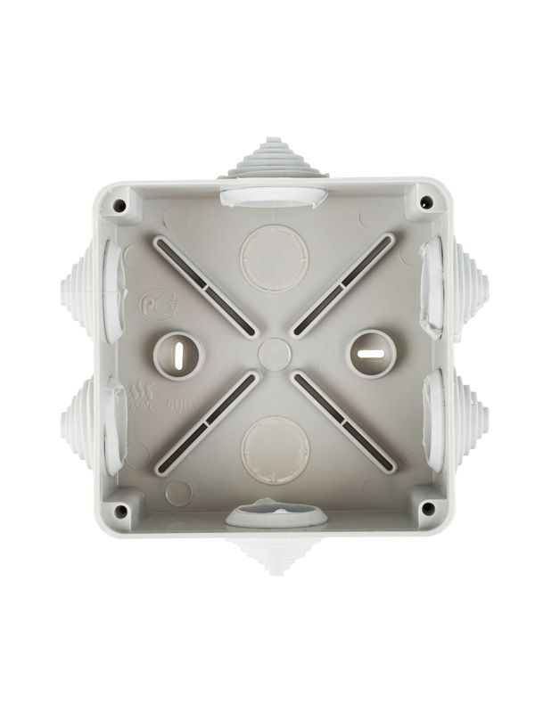 Коробка распаячная ОП 100х100х50 IP44 KM41233 — изображение 2