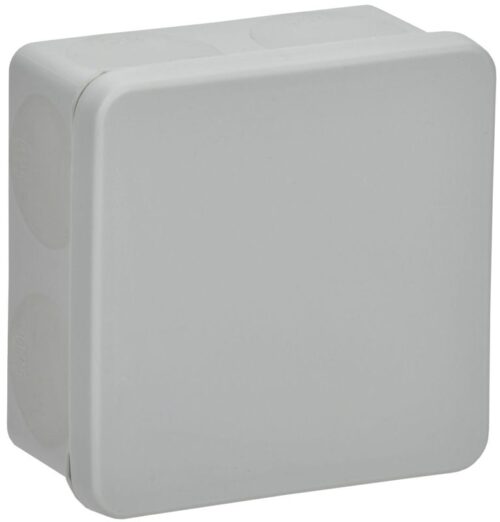 Коробка распаячная ОП КМ42435 80х80х40мм IP67 8 вводов сер