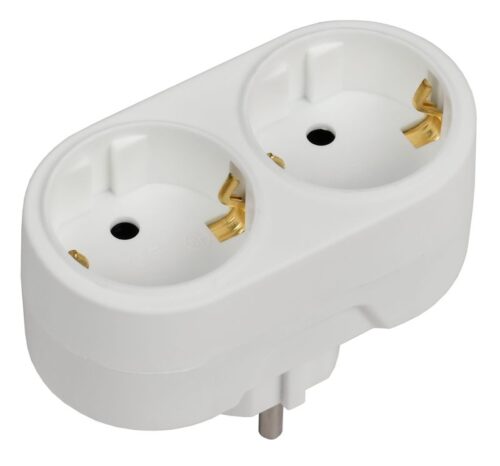 Разветвитель 2-м 16А IP20 Т-01/02 кругл