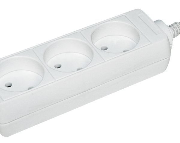 Удлинитель 3х1.5м без заземл. 10А IP20 У3 2P 250В 2х0.75