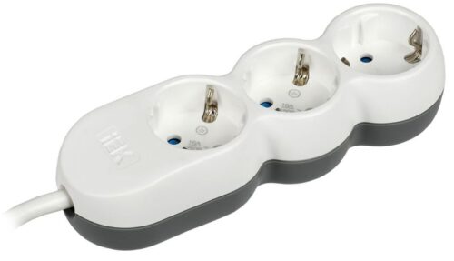 Удлинитель 3х3м с заземл. 16А IP20 Uno У03 2P+PE 250В 3х1.5