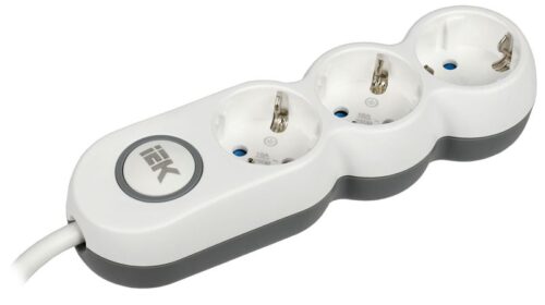 Удлинитель 3х5м с заземл. 16А IP20 Uno У03В 2P+PE 250В 3х1.5