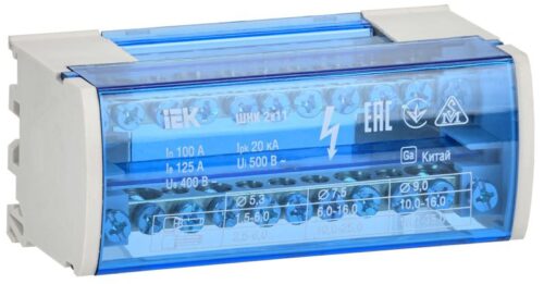 Шина на DIN-рейку ШНК 2х11 L+PEN