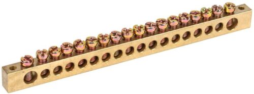 Шина PEN "земля-ноль" 8х12мм 20/2