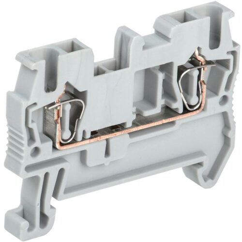 Клемма пружинная КПИ 2в-2.5 31А сер