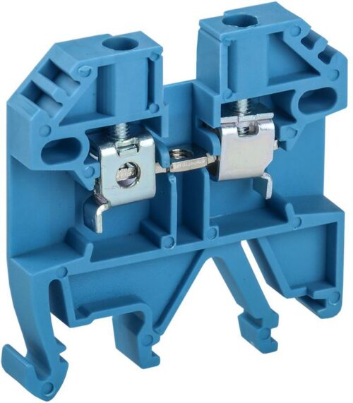Клемма винтовая КВИ-2.5кв.мм синяя