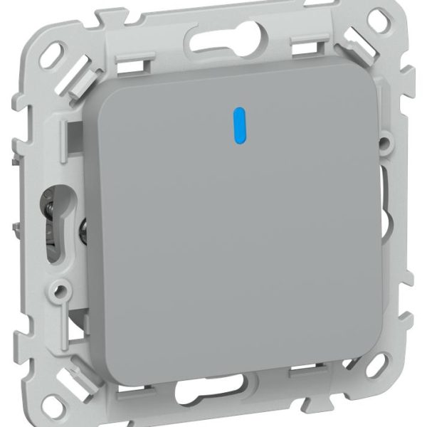 Выключатель 1-кл. СП FLITE ВС11-1-1-ФлС 10А с индикацией механизм сер