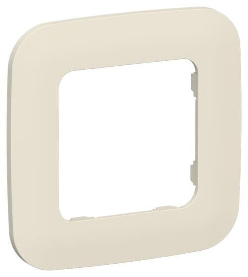 Рамка 1-м СП FLITE РУ-1-А-ФлСл сливочный