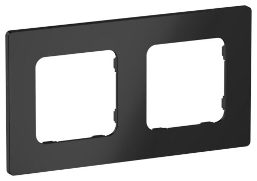 Рамка 2-м СП FLITE РУ-2-К-ФлЧ черн