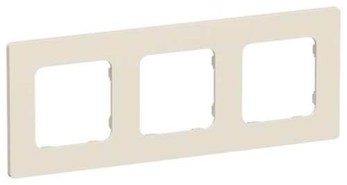 Рамка 3-м СП FLITE РУ-3-К-ФлСл сливочный