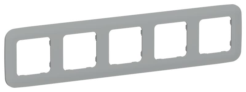 Рамка 5-м СП FLITE РУ-5-А-ФлС сер