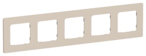 Рамка 5-м СП FLITE РУ-5-К-ФлЛ льняной