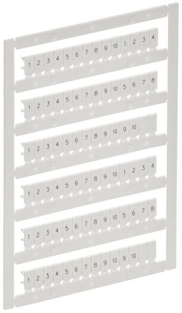 Маркер для CTS/CP 2.5кв.мм "1-10"