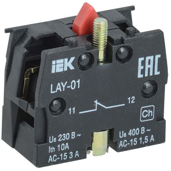 Блок контактный 1р для LAY5