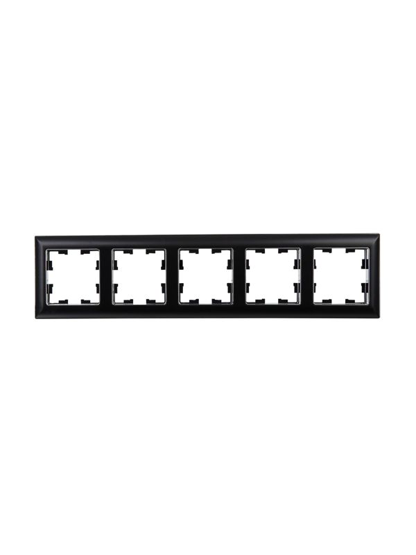 Рамка 5-м BRITE РУ-5-Бр хром/черн — изображение 2