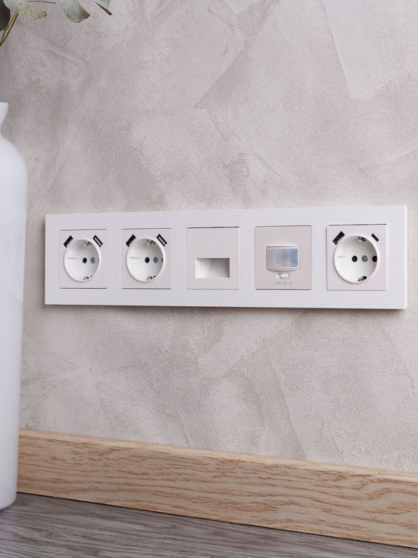 Рамка 5-м BRITE РУ-5-Бр бел. рифленый — изображение 5