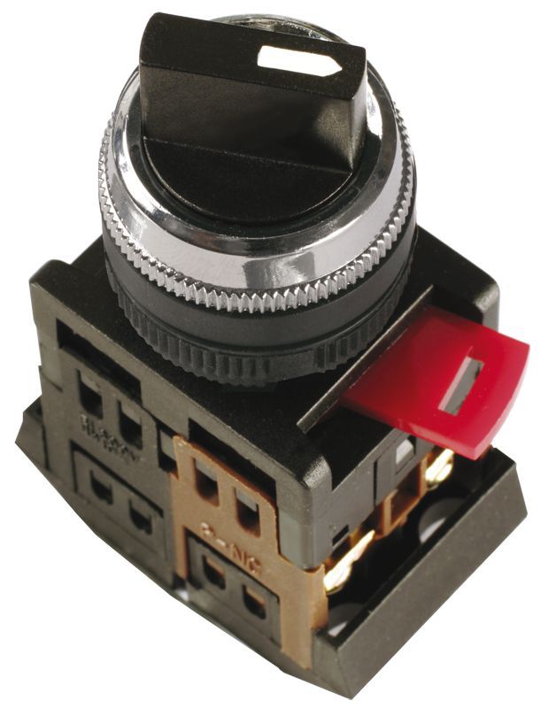 Переключатель AC-22 на 2 полож. черн. I-O 1з+1p