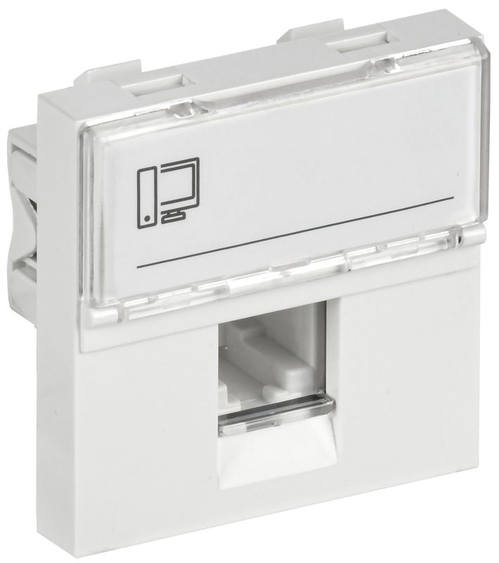 Розетка компьютерная 2мод. РКИ-20-00-П RJ45 кат.5E UTP механизм