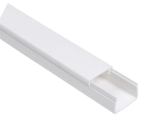 Кабель-канал 30х10 L2000 пластик ЭЛЕКОР с разделителем