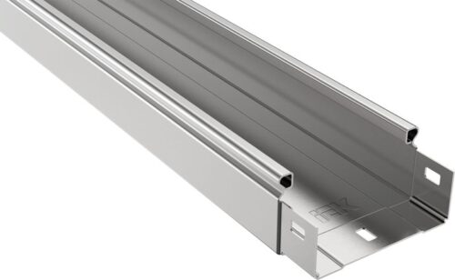 Лоток листовой неперфорир. 100х50 L3000 сталь 0.7мм