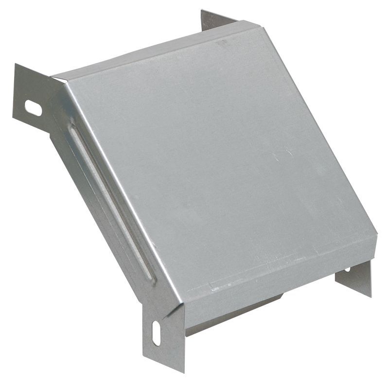 Угол для лотка вертикальный внешний 90град. 100х50 с кр