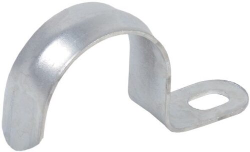 Скоба крепежная однолапковая d31-32мм метал