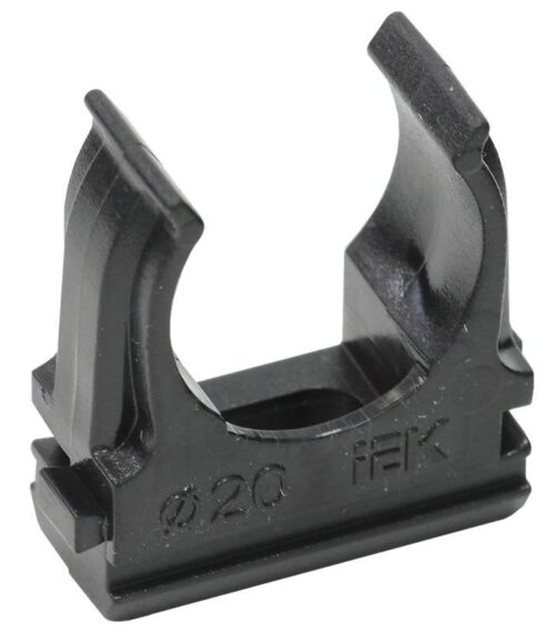 Держатель для труб CF20 с защелкой черн