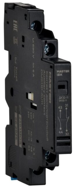 Контакт дополнительный 1НО+1НЗ ДК32-11