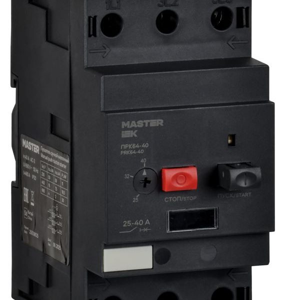 Пускатель ПРК64-40 In=40A Ir=25-40A Ue 660В