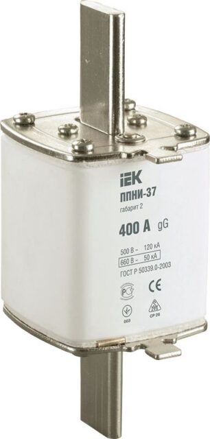 Вставка плавкая ППНИ-37 400А габарит 2