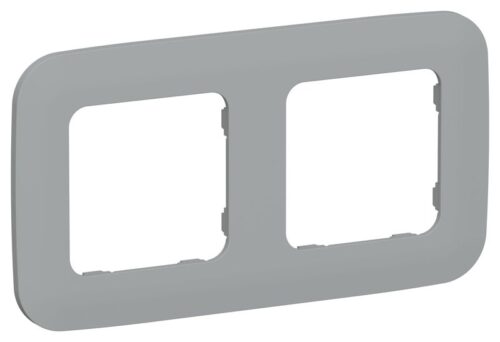 Рамка 2-м СП FLITE РУ-2-А-ФлС сер