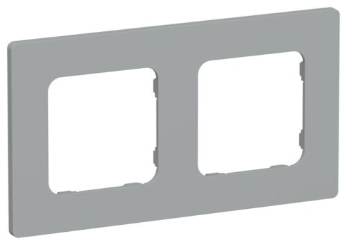 Рамка 2-м СП FLITE РУ-2-К-ФлС сер